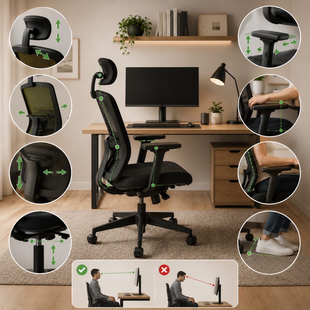 Comment bien régler sa chaise de bureau ? Image